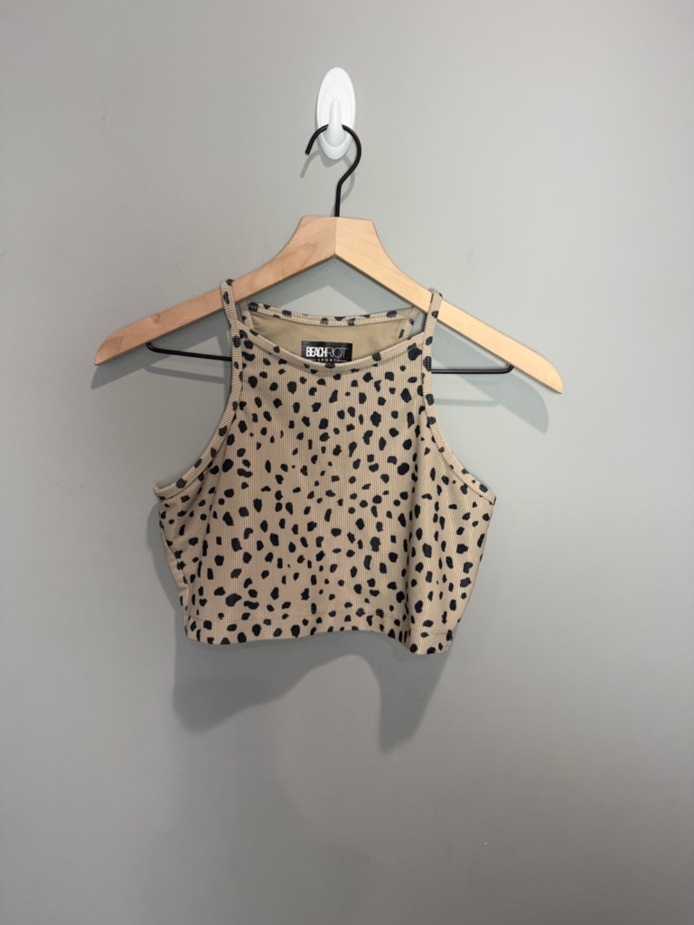 Beach Riot Sport Cheetah Print set size medium - Picture 2 of 12